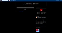 Desktop Screenshot of casablancadj.blogspot.com