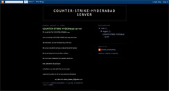 Desktop Screenshot of counter-strike-hyderabad.blogspot.com