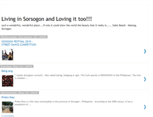 Tablet Screenshot of lovingsorsogon.blogspot.com