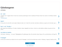 Tablet Screenshot of goteborgaren.blogspot.com