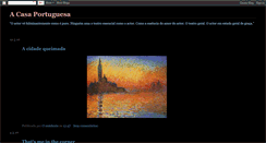 Desktop Screenshot of acasaportuguesacomcerteza.blogspot.com