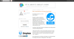 Desktop Screenshot of great-code.blogspot.com