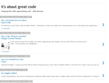 Tablet Screenshot of great-code.blogspot.com