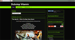 Desktop Screenshot of dubstepvitamin.blogspot.com