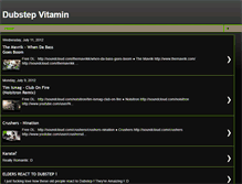 Tablet Screenshot of dubstepvitamin.blogspot.com