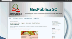 Desktop Screenshot of gespublicasc.blogspot.com