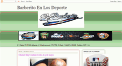 Desktop Screenshot of barberitoenlosdeporte.blogspot.com