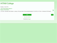 Tablet Screenshot of hitamcollege.blogspot.com