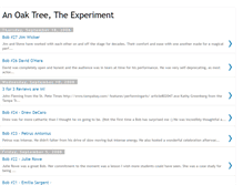 Tablet Screenshot of anoaktreetheexperiment.blogspot.com