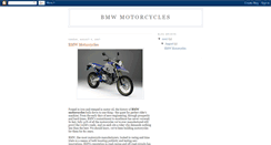 Desktop Screenshot of bmw-motorcycles.blogspot.com