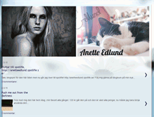Tablet Screenshot of anetteedlund.blogspot.com