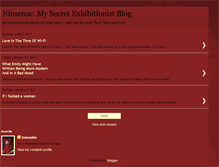 Tablet Screenshot of ninsense.blogspot.com