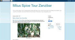 Desktop Screenshot of mituspicetourzanzibar.blogspot.com