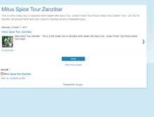 Tablet Screenshot of mituspicetourzanzibar.blogspot.com