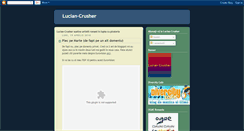 Desktop Screenshot of lucian-crusher.blogspot.com