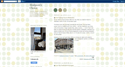 Desktop Screenshot of hodgsons-choice.blogspot.com