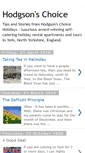 Mobile Screenshot of hodgsons-choice.blogspot.com