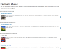 Tablet Screenshot of hodgsons-choice.blogspot.com