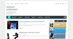 Desktop Screenshot of androidscreenshot.blogspot.com