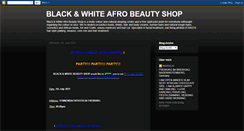 Desktop Screenshot of blacknwhiteafroshop.blogspot.com