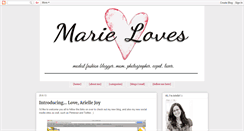 Desktop Screenshot of marieloves00.blogspot.com