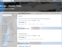 Tablet Screenshot of kiszelymate.blogspot.com