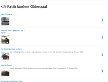 Tablet Screenshot of fatihmoskeeoldenzaal.blogspot.com
