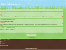 Tablet Screenshot of marycabrera2010.blogspot.com