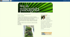 Desktop Screenshot of blogdapaisagista.blogspot.com