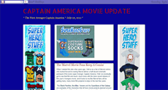 Desktop Screenshot of captainamericamovie.blogspot.com