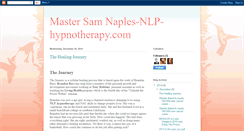 Desktop Screenshot of mastersamnaples-nlp-hypnotherapy.blogspot.com