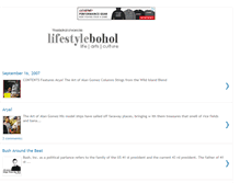 Tablet Screenshot of lifestylebohol.blogspot.com