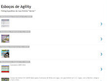 Tablet Screenshot of esbocosdagility.blogspot.com