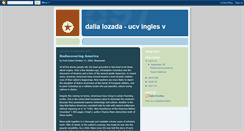 Desktop Screenshot of dalialozadaucv.blogspot.com