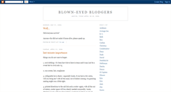 Desktop Screenshot of blown-eyedblodgers.blogspot.com