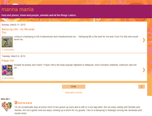 Tablet Screenshot of manna-mania.blogspot.com