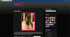 Desktop Screenshot of fashion-private.blogspot.com