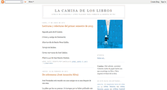 Desktop Screenshot of lacamisadeloslibros.blogspot.com