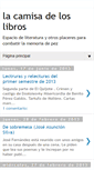 Mobile Screenshot of lacamisadeloslibros.blogspot.com