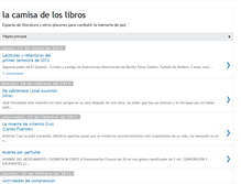 Tablet Screenshot of lacamisadeloslibros.blogspot.com