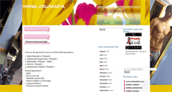 Desktop Screenshot of hhrmajogja.blogspot.com