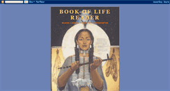 Desktop Screenshot of bookoflifereader.blogspot.com