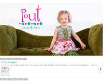 Tablet Screenshot of poutbaby.blogspot.com