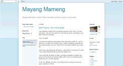 Desktop Screenshot of mayangmameng.blogspot.com