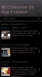 Mobile Screenshot of hada-micoleccionderap.blogspot.com