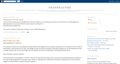 Desktop Screenshot of phosphacore.blogspot.com