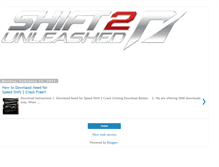 Tablet Screenshot of needforspeedshift2crack.blogspot.com