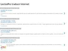 Tablet Screenshot of lectospro.blogspot.com