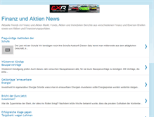 Tablet Screenshot of finanz-news.blogspot.com