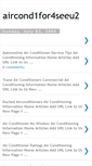 Mobile Screenshot of aircond1for4seeu2.blogspot.com